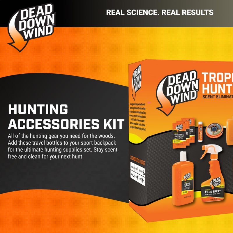 DEAD DOWN WIND Trophy Hunter Scent Eliminator, 10 Piece Kit - Image 2